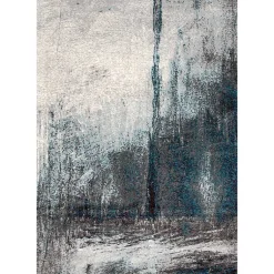 Kirklands Home Area Rugs|Blue Nora Abstract Area Rug, 5x8