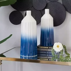 Outlet Blue Ombre 2-pc. Coastal Jars Decorative Bowls & Jars