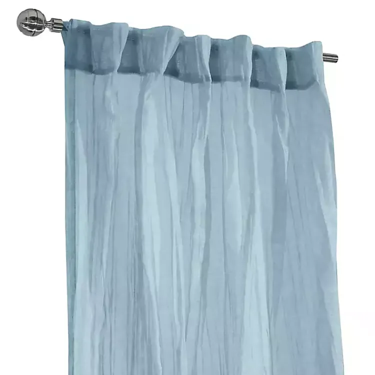 Kirklands Home Curtains & Drapes|Paloma Curtain Panel, 95 in. Blue