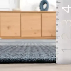 Kirklands Home Area Rugs|Plaid Emily Henderson x RugsUSA Runner, 2x8 Blue