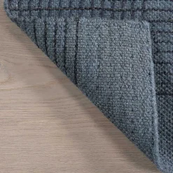 Kirklands Home Area Rugs|Plaid Emily Henderson x RugsUSA Runner, 2x8 Blue