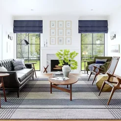 Kirklands Home Area Rugs|Blue Portland Emily Henderson x RugsUSA Rug, 9x12