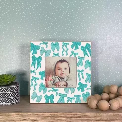 Online Blue Preppy Bows Picture Frame Picture Frames