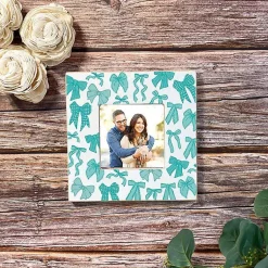 Online Blue Preppy Bows Picture Frame Picture Frames