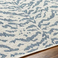 Kirklands Home Outdoor Rugs|Blue Ravello Outdoor Rug, 5x7