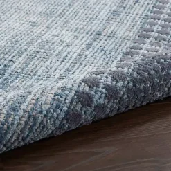 Kirklands Home Area Rugs|Scandinavian Stripe Runner Blue