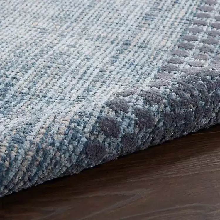 Kirklands Home Area Rugs|Scandinavian Stripe Runner Blue