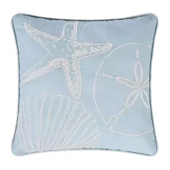Hot Seashell Collage Pillow Pillows