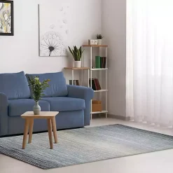 Kirklands Home Area Rugs|Shading Outdoor Area Rug, 8x10 Blue