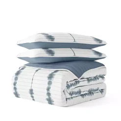 Kirklands Home Quilts|Blue Shibori Reversible 2-pc. Twin Quilt Set