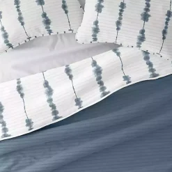 Kirklands Home Quilts|Blue Shibori Reversible 2-pc. Twin Quilt Set