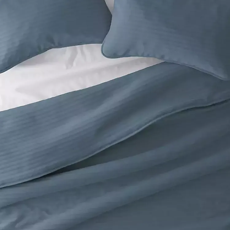 Kirklands Home Quilts|Stitched Stripes 3-pc. Queen Quilt Set Blue