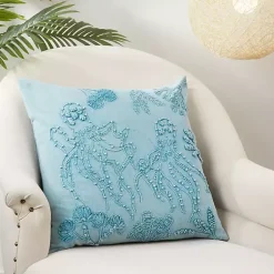 Discount Stonewashed Oceanic Octopus Throw Pillow Pillows