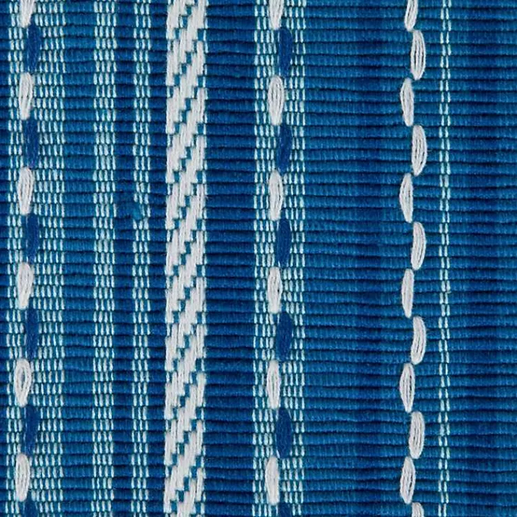 Kirklands Home Table Linens|Blue Tonal Stripe Table Runner