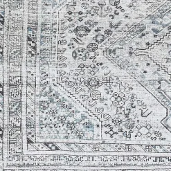 Kirklands Home Area Rugs|Traditional Washable Area Rug, 8x12 Blue