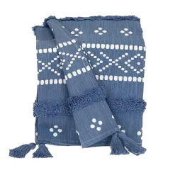 Best Tribal Tufted Stripe Throw Blankets & Throws