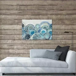 Kirklands Home Canvas Art|Blue Variation Canvas Art Print