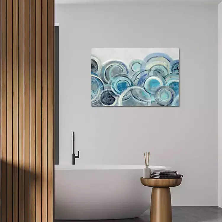 Kirklands Home Canvas Art|Blue Variation Canvas Art Print