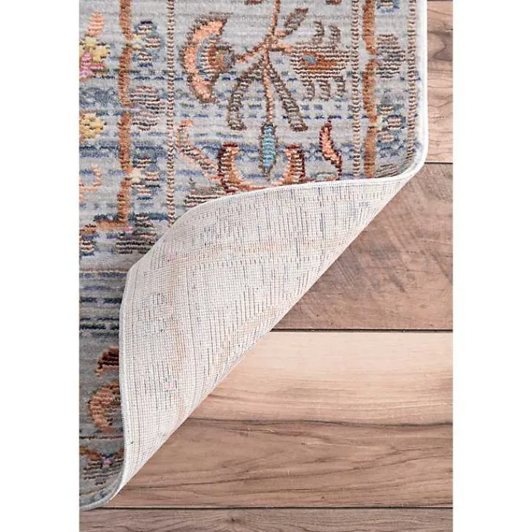 Kirklands Home Area Rugs|Blue Vintage Killian Area Rug, 5x8