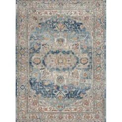 Kirklands Home Area Rugs|Vintage Raj Area Rug, 3x5 Blue