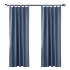 Kirklands Home Curtains & Drapes|Weathermate Blackout Curtain Panel, 95 in. Blue