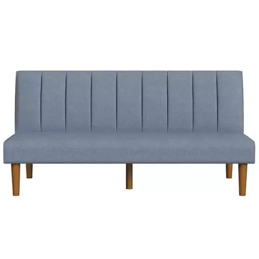 Kirklands Home Sofas & Loveseats|Woven Channel Convertible Sofa Blue