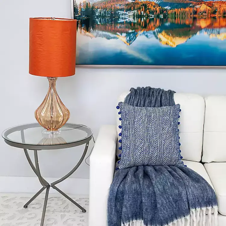 Clearance Woven Pom Pom Pillow Pillows