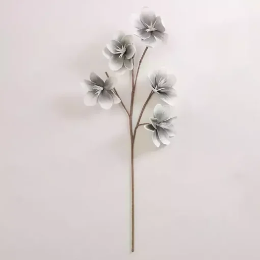 Clearance Blue-Gray Japanese Magnolia Foam Spray Stems & Bouquets