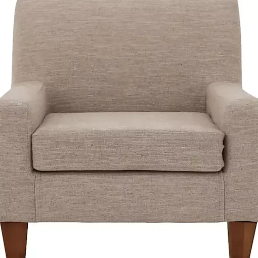 Kirklands Home Accent Chairs|Blush Fynn Upholstered Accent Chair Pink