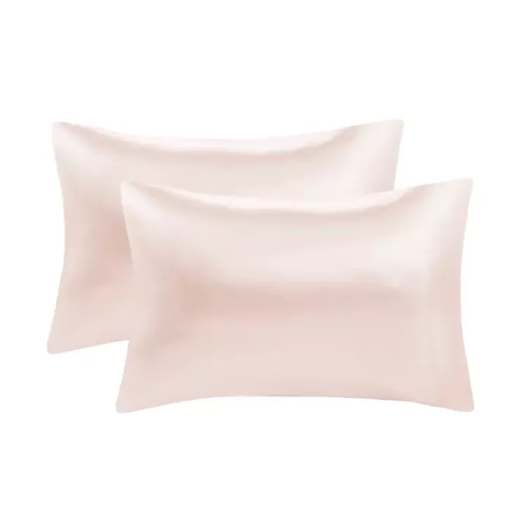 Kirklands Home Bed Sheets|Blush Satin Standard 2-pc. Pillow Case Set Pink