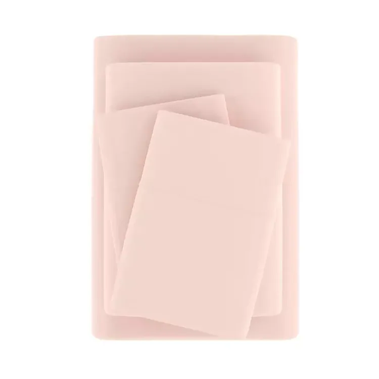 Kirklands Home Bed Sheets|Blush Ultra Soft 4-pc. Full Sheet Set Pink