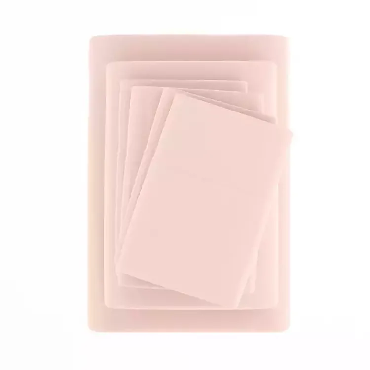 Kirklands Home Bed Sheets|Blush Ultra Soft 6-pc. Full Sheet Set Pink