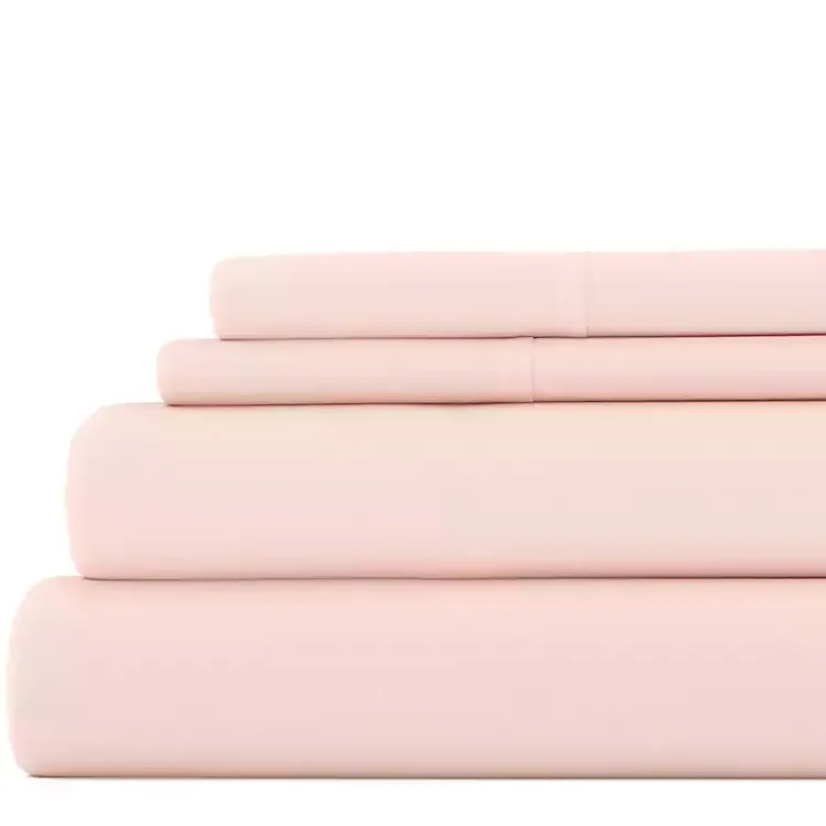 Kirklands Home Bed Sheets|Blush Ultra Soft 3-pc. Twin XL Sheet Set Pink
