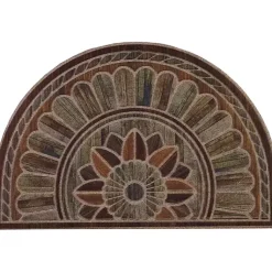 Kirklands Home Doormats|Boardwalk Path Ornamental Entry Slice Doormat