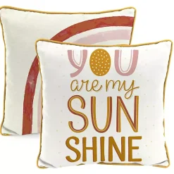 Kirklands Home Outdoor Cushions & Pillows|Boho You Are My Sunshine Outdoor Pillow