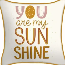 Kirklands Home Outdoor Cushions & Pillows|Boho You Are My Sunshine Outdoor Pillow