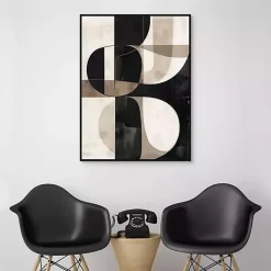 Kirklands Home Canvas Art|Bold Geometry II Framed Canvas Art Print