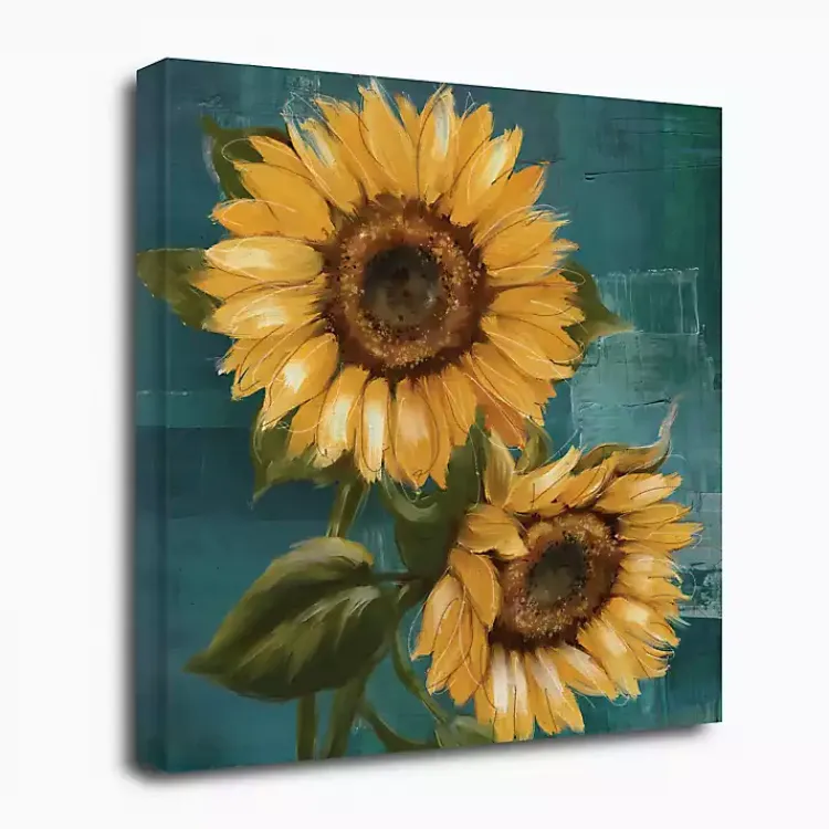 Kirklands Home Canvas Art|Bold Sunflowers Canvas Art Print, 30x30 in.