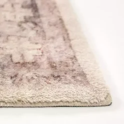 Kirklands Home Area Rugs|Bone Rosette Area Rug, 5x7