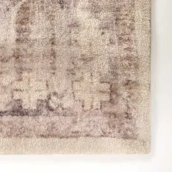 Kirklands Home Area Rugs|Bone Rosette Area Rug, 7x9