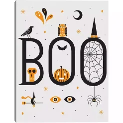 New Boo Festive Fright Canvas Art Print Halloween