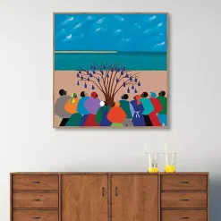 Kirklands Home Framed Art|Bottle Tree Gullah Islands Framed Canvas Art Print