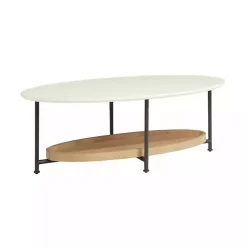 Kirklands Home Coffee Tables|Bowie Wood and Metal Coffee Table