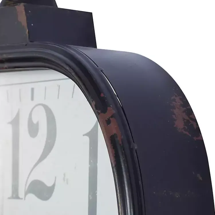 Kirklands Home Clocks|Brady Rustic Metal Wall Clock