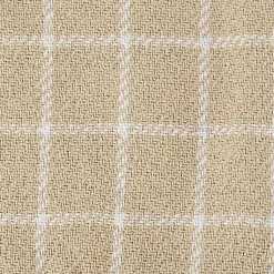 New Brandy Plaid Fringed Throw Blankets & Throws