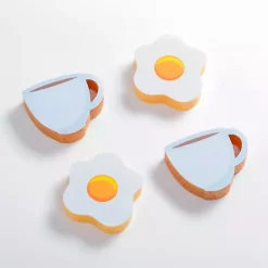 Kirklands Home Kitchen Accessories|Breakfast Sponges, Set of 4