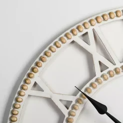Kirklands Home Clocks|Brett Beaded Wood Wall Clock