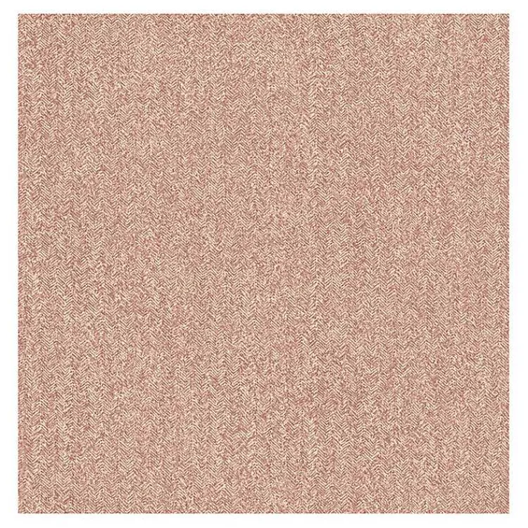 Kirklands Home Wall Murals & Wallpaper|Brick Textured Cross Woven Peel & Stick Wallpaper Pink