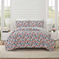 Kirklands Home Quilts|Bright Blossom 2-pc. Twin XL Quilt Set Multi