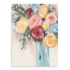 Kirklands Home Canvas Art|Bright Florals Canvas Art Print
